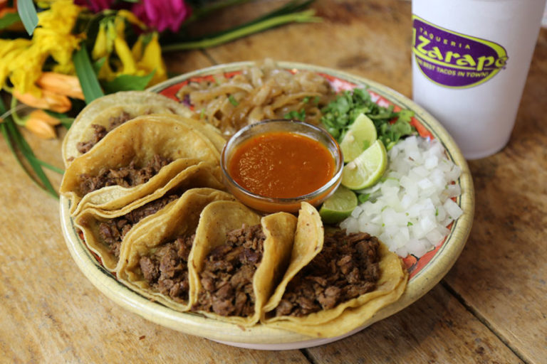 Menu Taqueria El Zarape